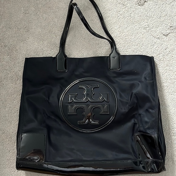 Tory Burch Handbags - Tory Burch Black nylon tote bag